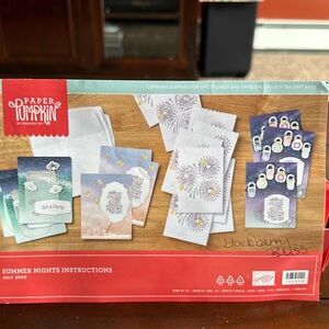 Summer nights Paper pumkin kit